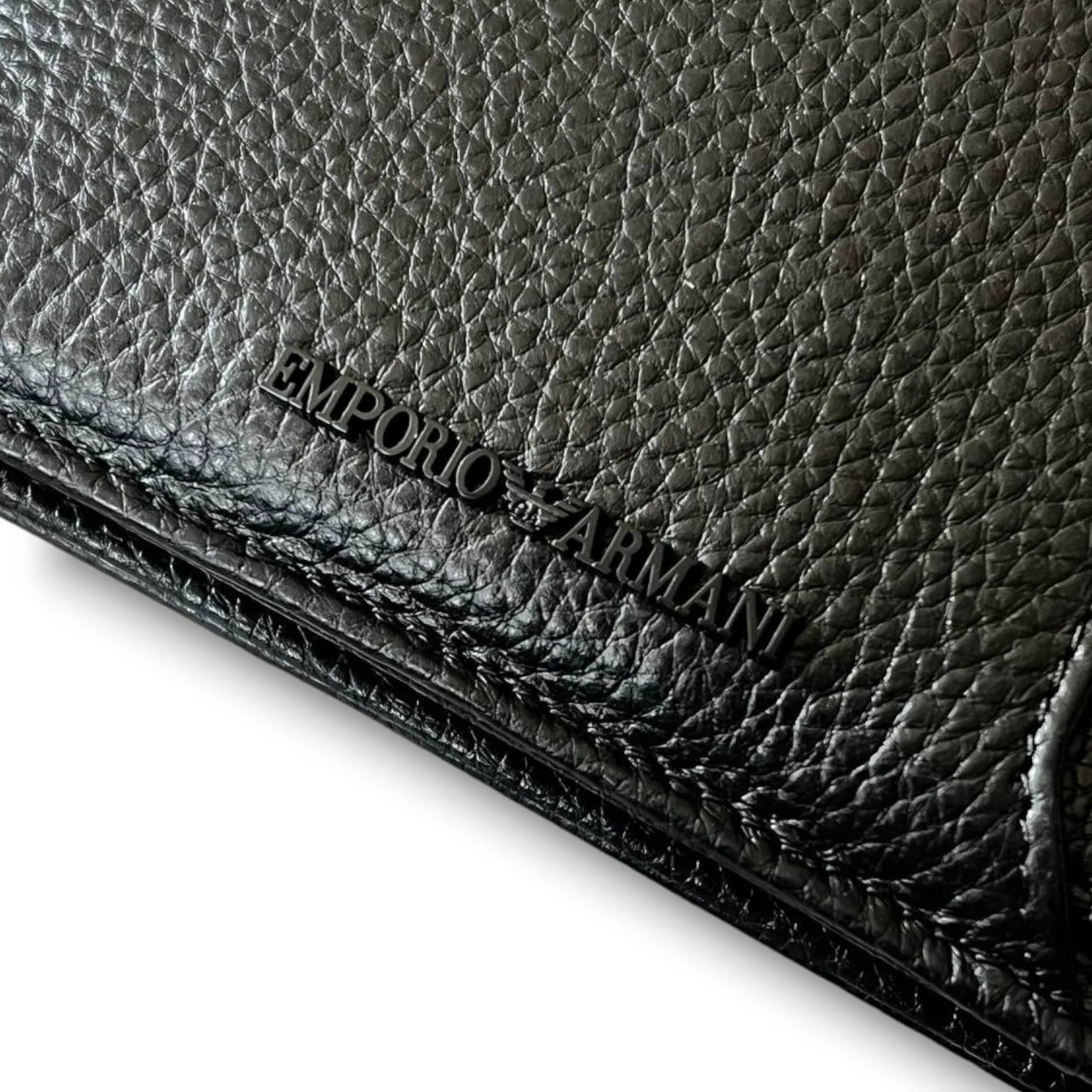 طقم محفظة وحزام ارماني رجالي