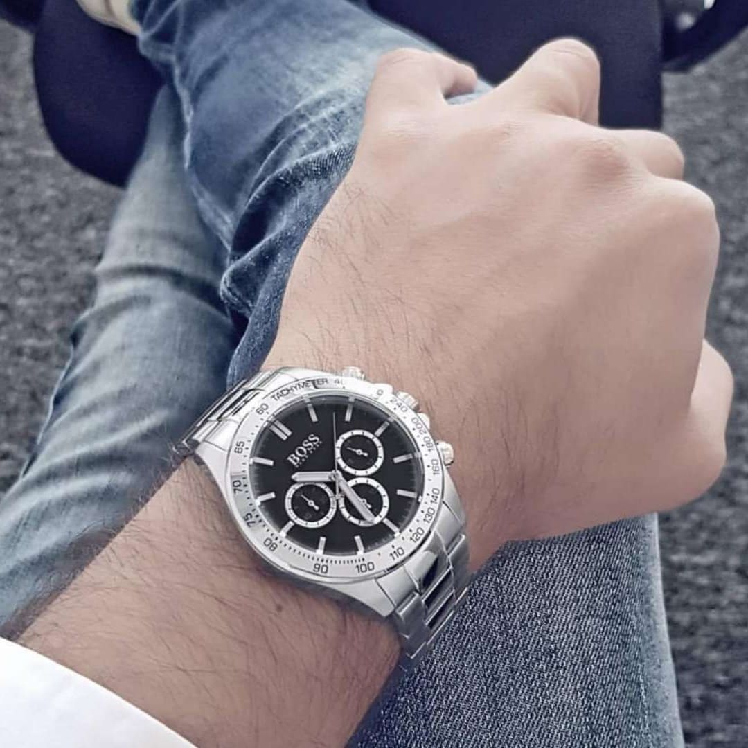 ساعة هوغو بوس رجالي اوريجينال 1512965