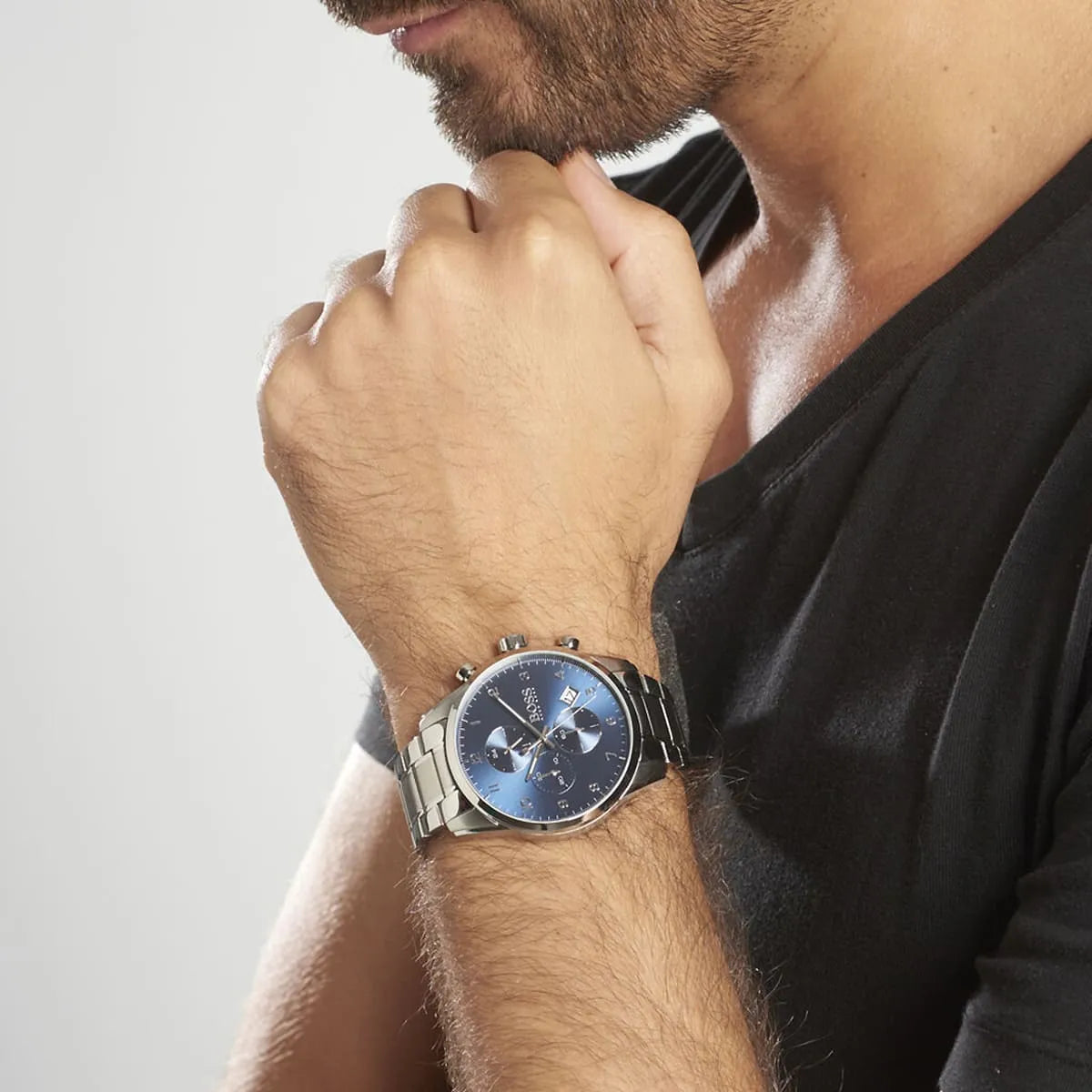 ساعة هوجو بوس رجالي اوريجينال 1513784