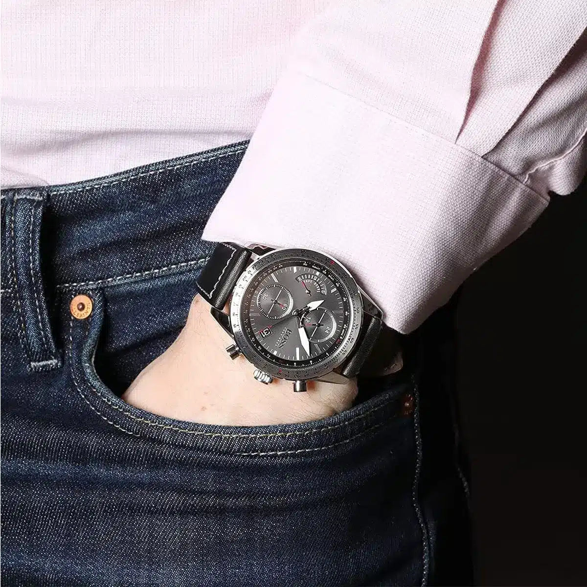 ساعة هوجو بوس رجالي اوريجينال 1513853