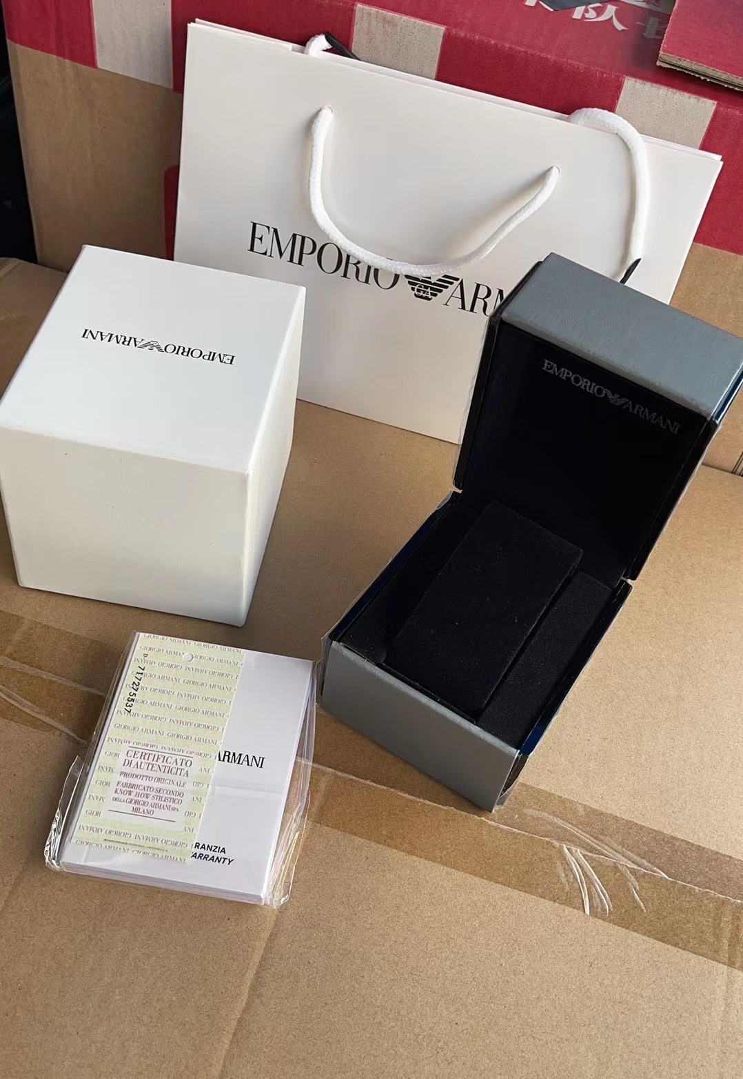 ساعة امبوريو ارماني للرجال AR11334