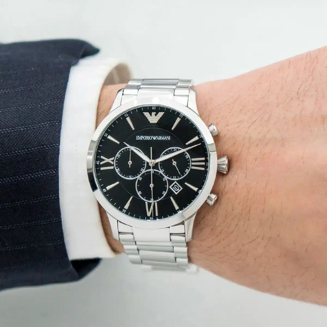 ساعة أمبوريو ارماني للرجال AR11208