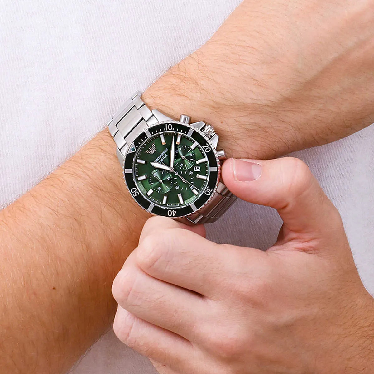 ساعة امبوريو ارماني للرجال AR11500