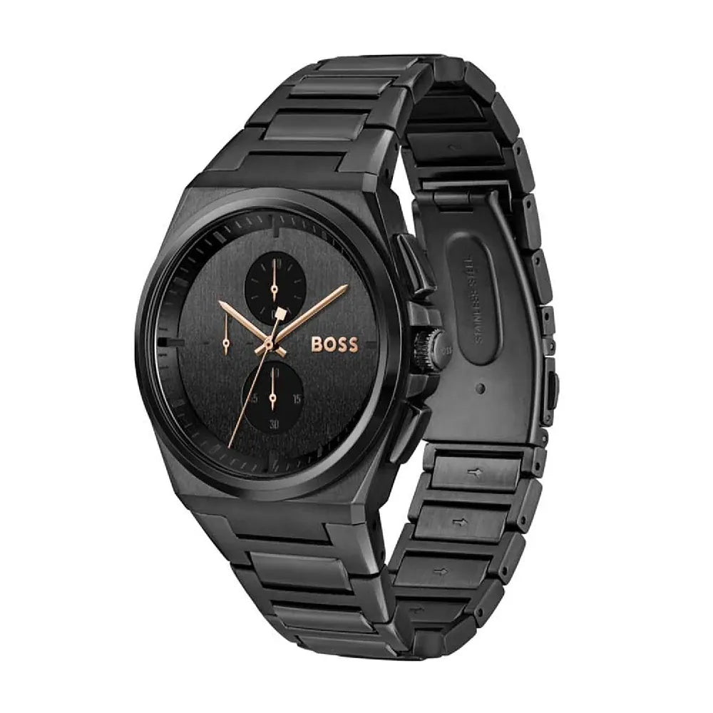 ساعة يد ماركة boss رجالي اوريجينال 1514068