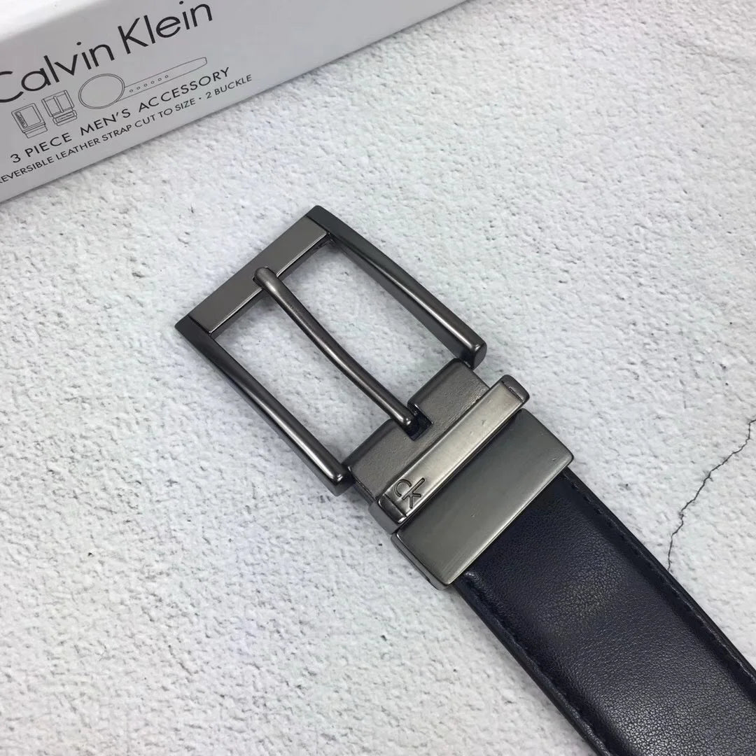 طقم حزام كالفن كلاين رجالي
