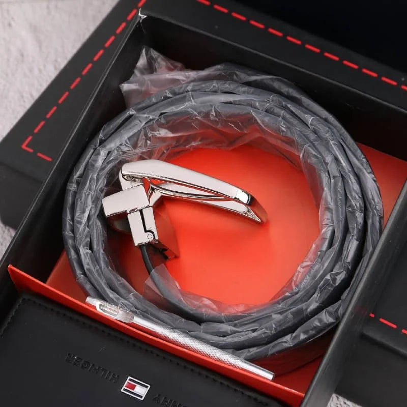 محفظه وحزام تومي هيلفيغر للرجال